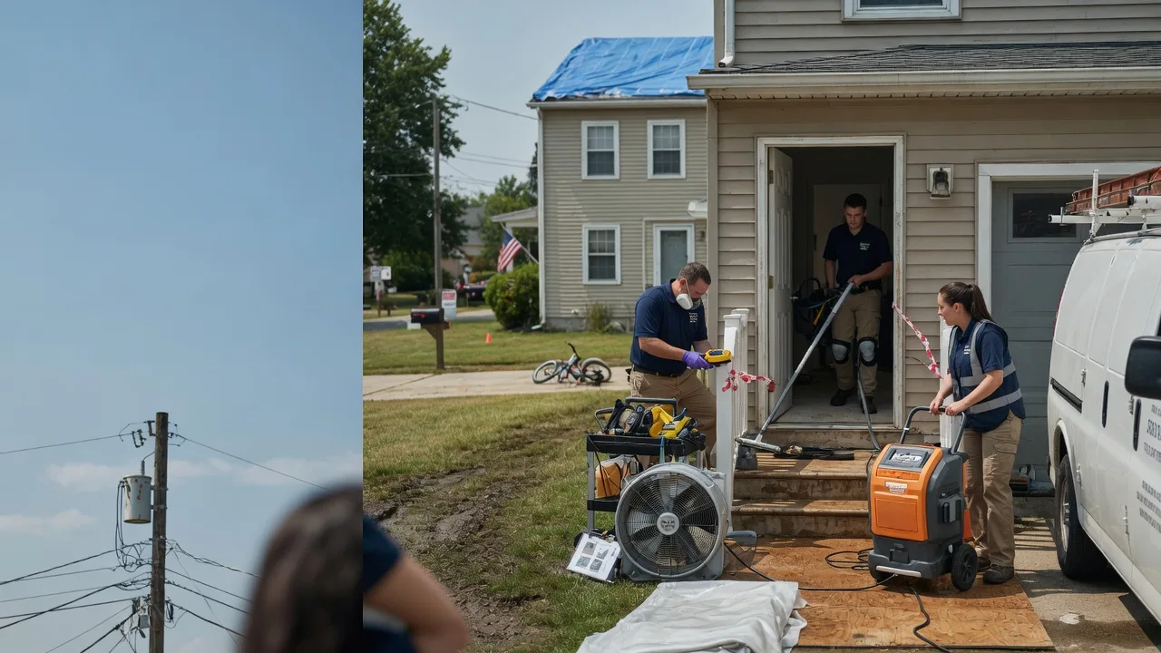Water Damage Repair in Enon Valley, PA near me